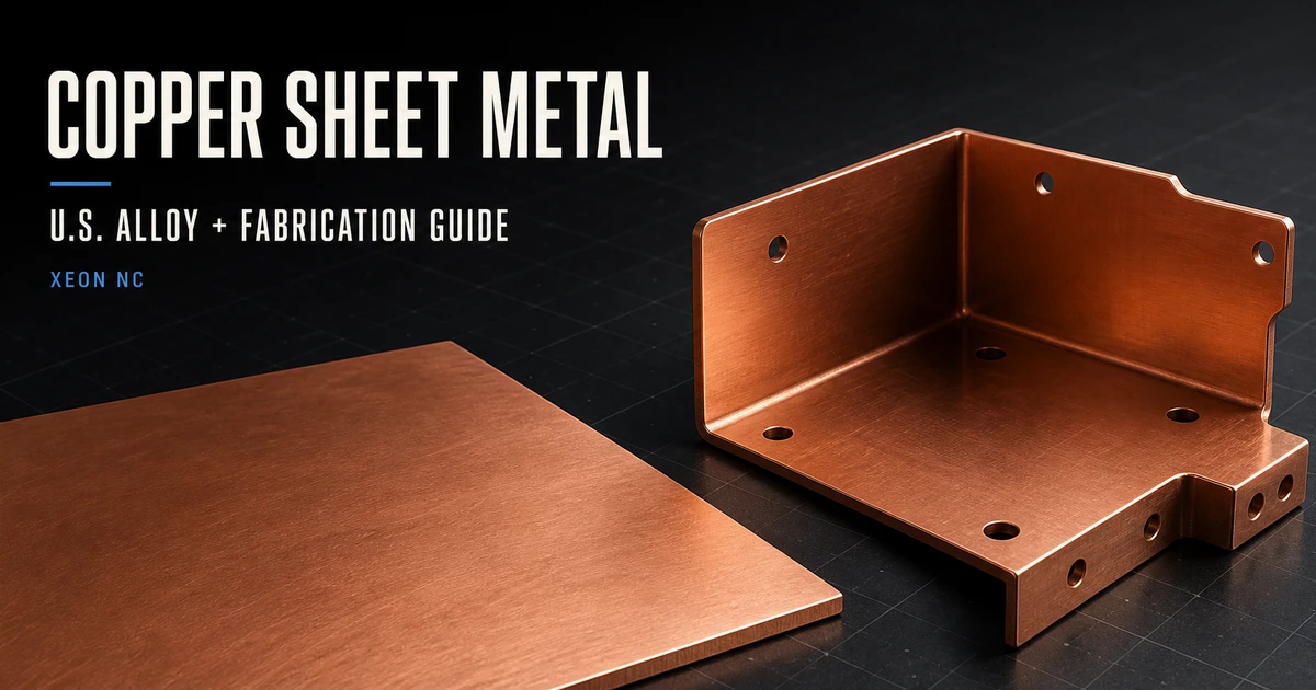 Copper Sheet Metal U.S. Alloy and Fabrication Guide