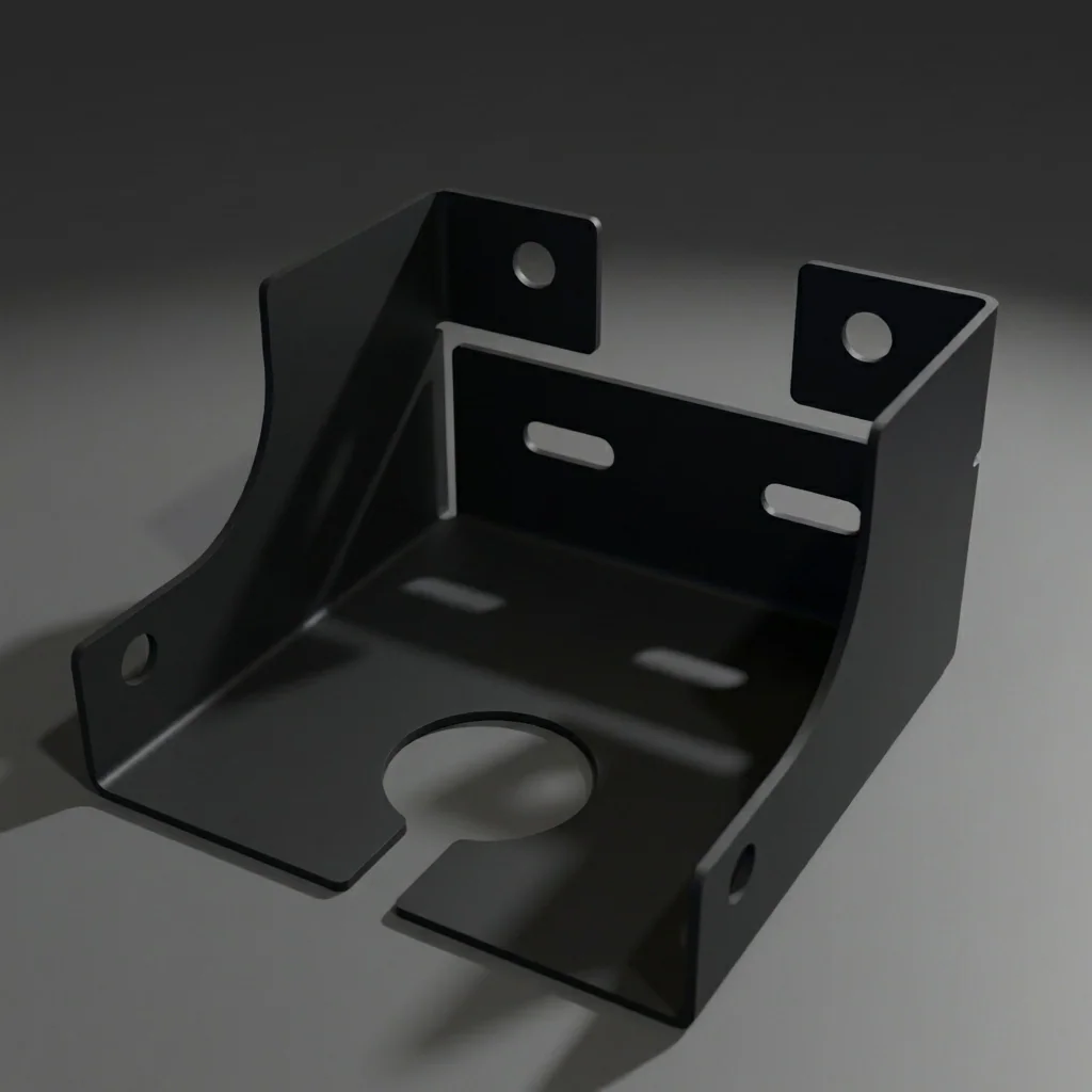 Powder coated sheet metal parts at Xeon NC